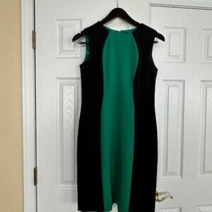 Tahari by ASL Color Block Sheath Dress